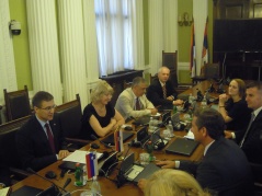 19.јун 2013.године Председник Народне скупштине и министар иностраних послова Словеније  
